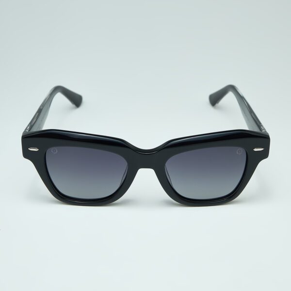 SOΛARIS Black Sunglasses Front View