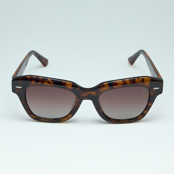 SOΛARIS Tortoise Sunglasses Front View