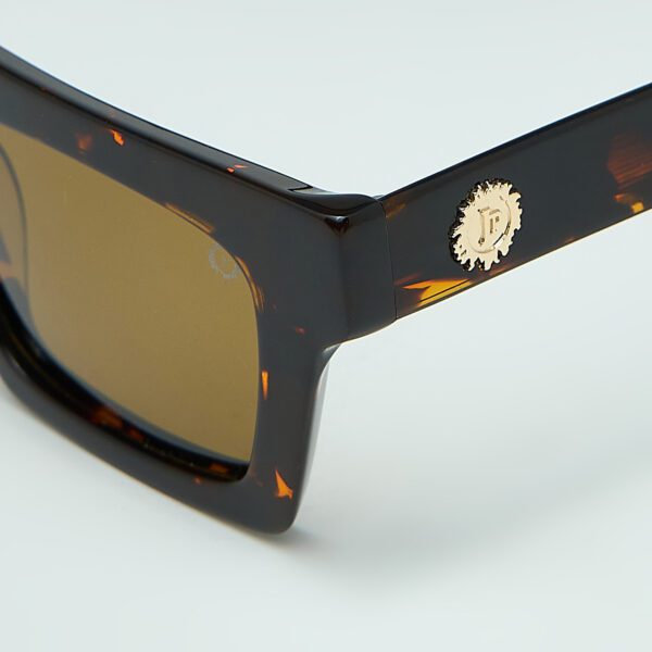 IΓNIS Tortoise Sunglasses Polarized Lens Detail