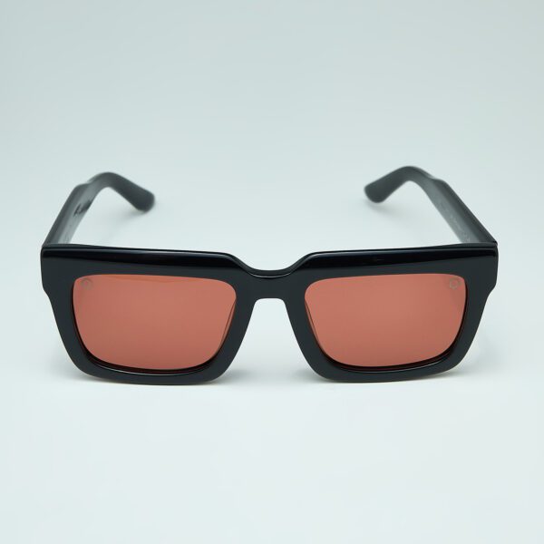 ΦOS Black Sunglasses Front View