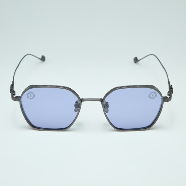 ATΛAS Silver Sunglasses Front View