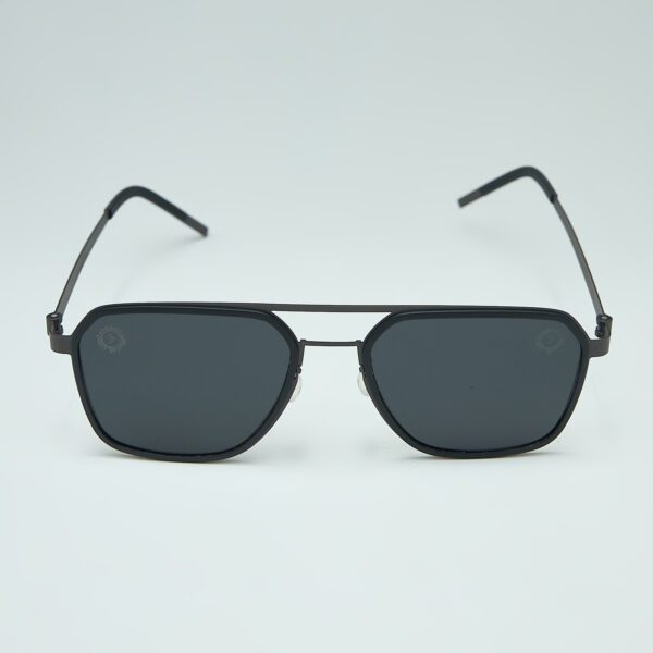 OKEANUS Black Sunglasses Front View